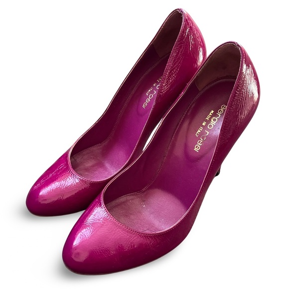 Sergio Rossi Hot Pink Heels EU 36.5 - Picture 4 of 8